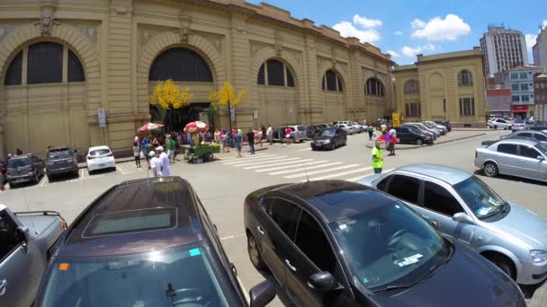 Mercado Municipal em São Paulo — Vídeo de Stock