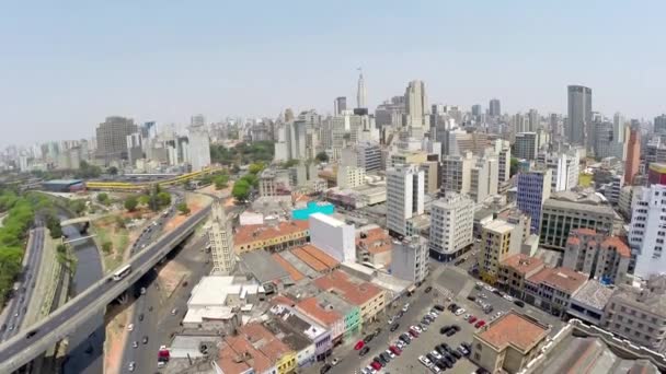 São Paulo belvárosában — Stock videók