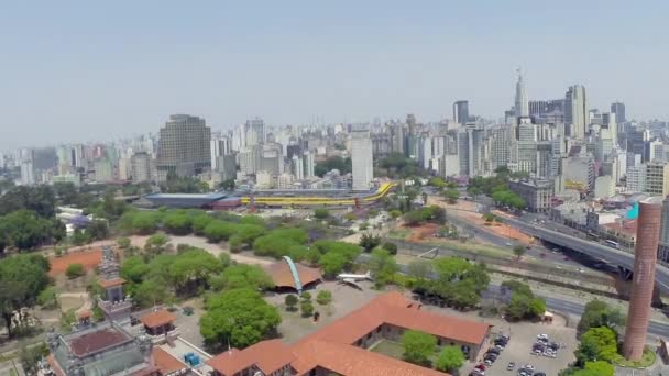 São Paulo centro da cidade — Vídeo de Stock