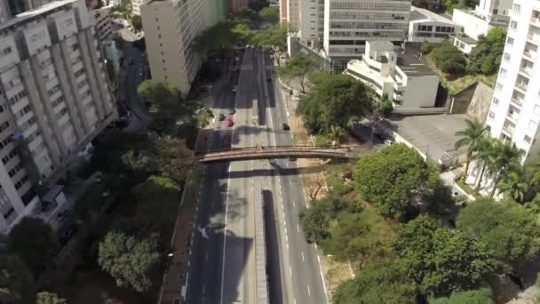 Avenu Paulista em São Paulo — Vídeo de Stock