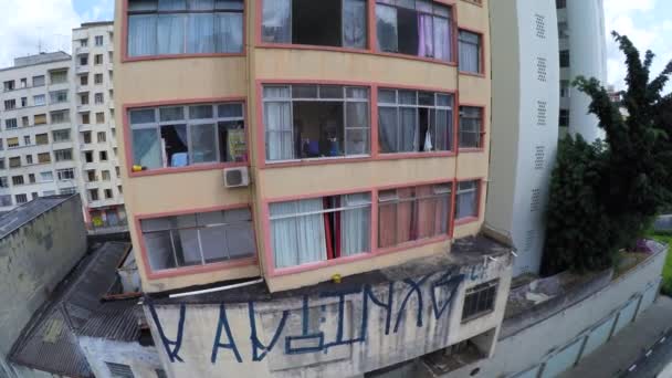 Residencia popular en Sao Paulo — Vídeo de stock