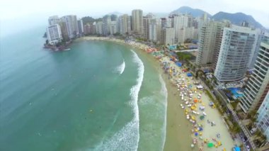 ünlü Brezilyalı kıyı şeridi Beach'de