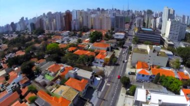 Sao Paulo şehir bölge manzarası