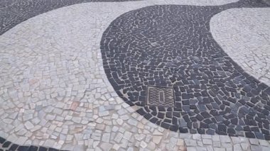 Copacabana kaldırım panoramik manzaralı