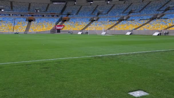 Das berühmte Maracana-Stadion — Stockvideo