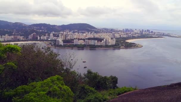 Şehir Rio de Janeiro, Brezilya — Stok video