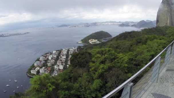 Město Rio de Janeiro, Brazílie — Stock video