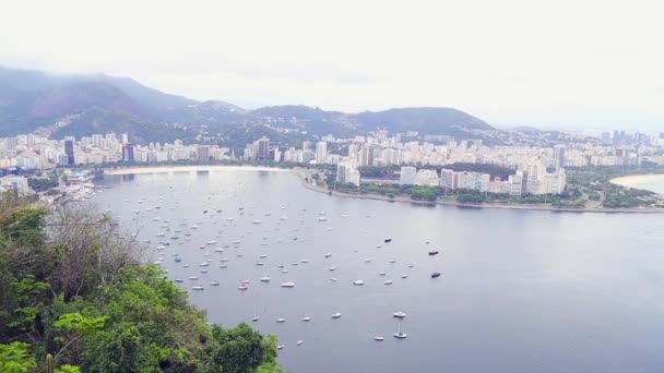 Şehir Rio de Janeiro, Brezilya — Stok video