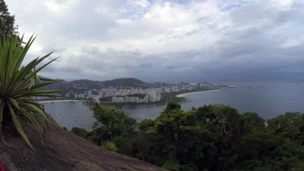 Şehir Rio de Janeiro, Brezilya — Stok video