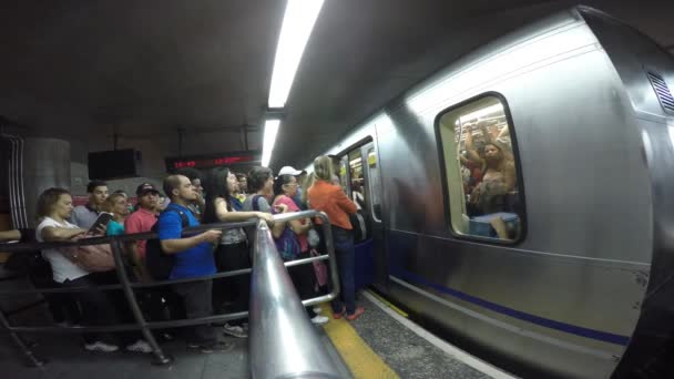 Estación Central de Metro — Vídeos de Stock