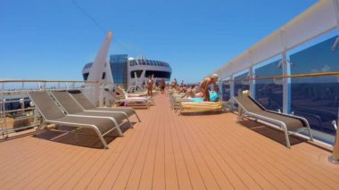 Brezilya Sahili'nde Cruise Ship