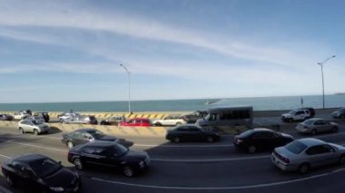 Chicago sokaklarında trafik