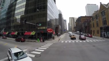 Chicago sokaklarında sürüş