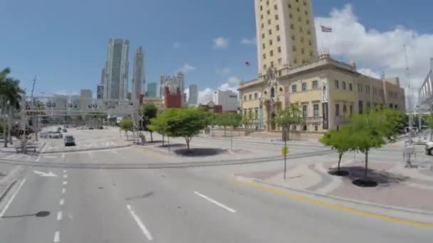 Torre de Libertad de Miami — Vídeo de stock