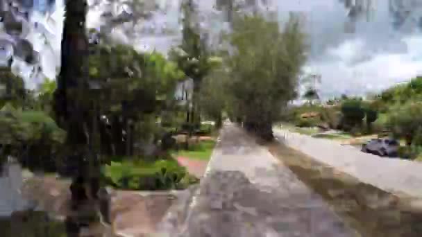 Miami residencial district — Stock Footage Miami residencial district Stock Footage