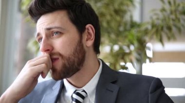 İş adamı ile büyük sorun