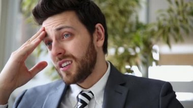 İş adamı ile büyük sorun