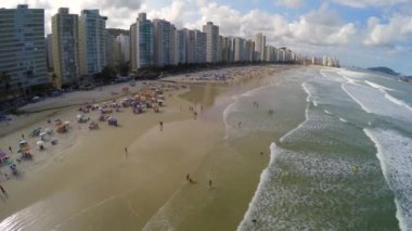 ünlü Brezilyalı kıyı şeridi Beach'de