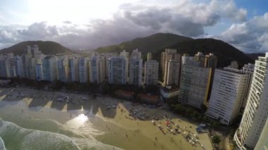 ünlü Brezilyalı kıyı şeridi Beach'de