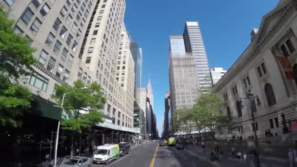 Ruch w Nowym Jorku — Wideo stockowe