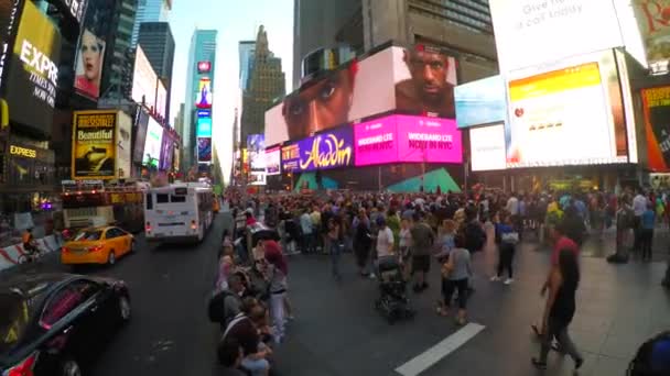 曼哈顿下城的交通 — 图库视频影像