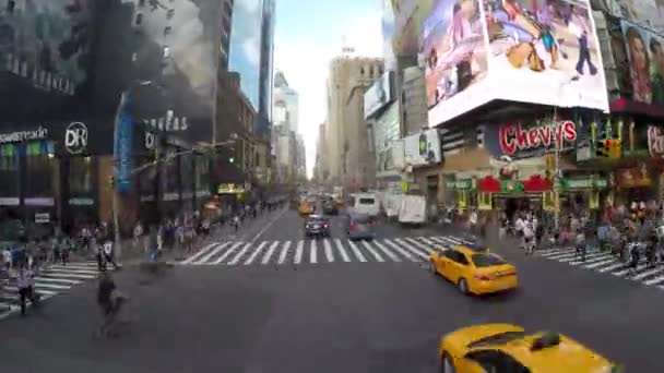 曼哈顿下城的交通 — 图库视频影像