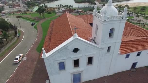 Kirche igreja dos reis magos — Stockvideo