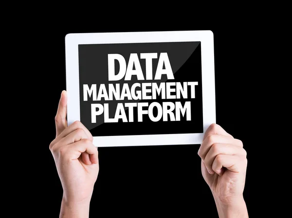 Plataforma de gerenciamento de dados — Fotografia de Stock