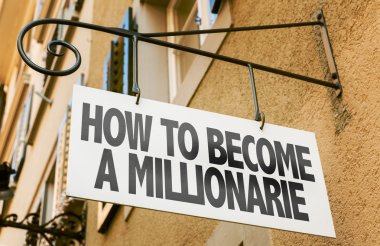 How To Become a Millionaire clipart
