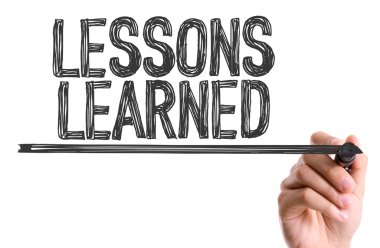 Words Lessons Learned clipart