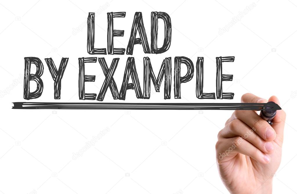 Text Lead By Example