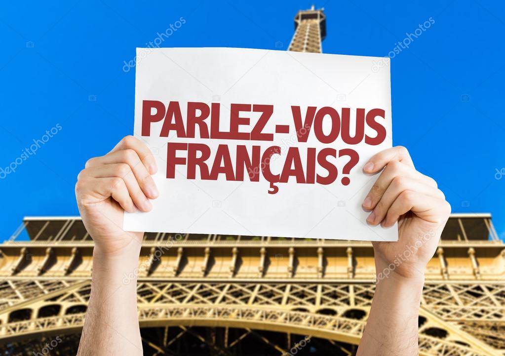 Parlez-vous français carte image libre de droit par gustavofrazao ...