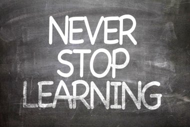 Öğrenmeyi bırakma.