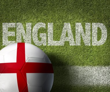 Yeşil futbol sahası