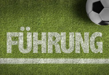 Yeşil futbol sahası