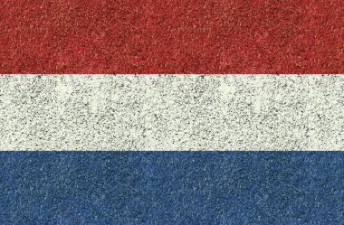 Hollanda bayrağı doku