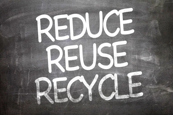 Reduce Reuse Recycle — Stock Photo, Image