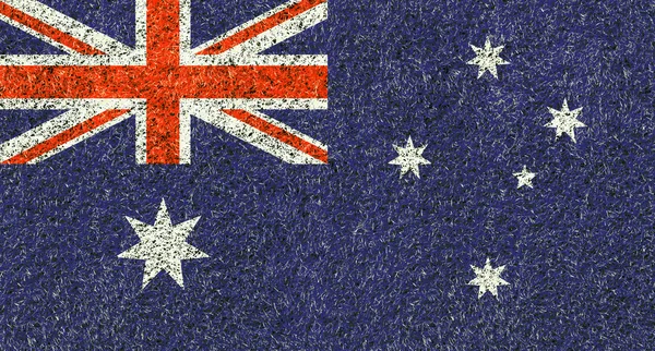 Australia flag texture — Stock Photo, Image