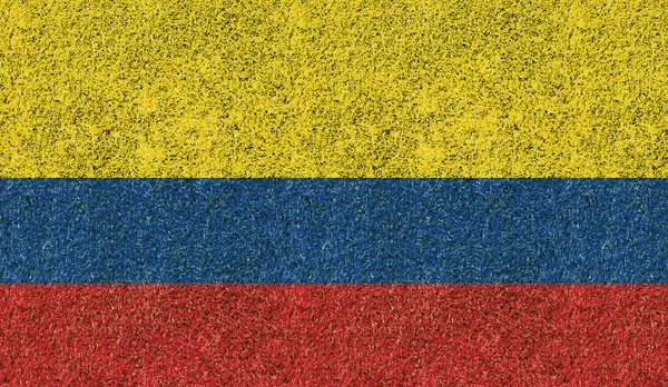 Текстура флага Колумбии — стоковое фото