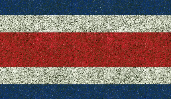 Kosta Rika bayrak doku — Stok fotoğraf