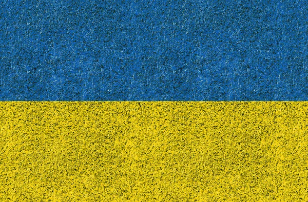 Ukraina flagga konsistens — Stockfoto