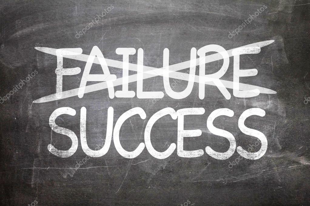 Failure and Success written