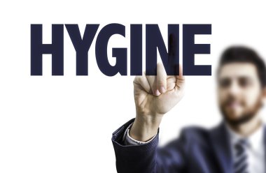 Metin üzerinde adam işaret parmağı