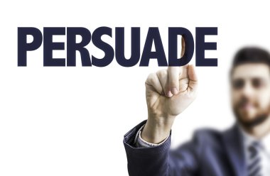 İş adamı işaret metni