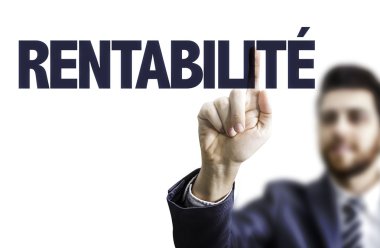 İş adamı işaret metni