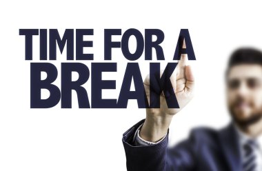 İş adamı işaret metni