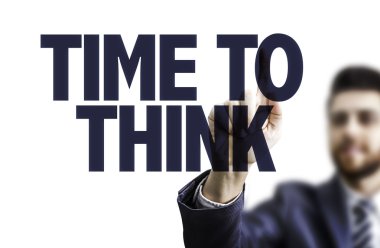 İş adamı işaret metni