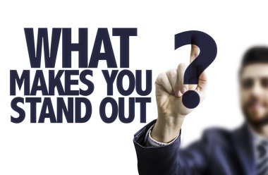 İş adamı işaret metni