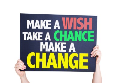 Make a Wish Take a Chance clipart