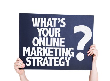Online Pazarlama stratejin ne? kartı